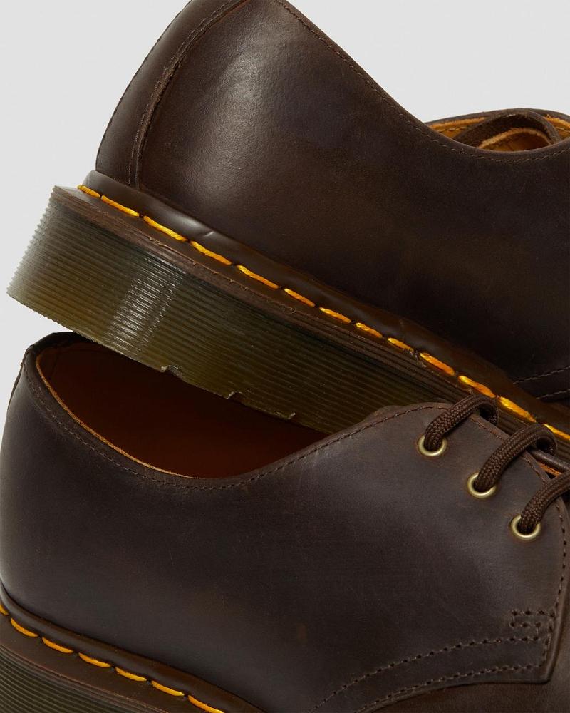 Dr Martens 1461 Crazy Horse Leren Oxford Schoenen Heren Bruin | NL 224VRW